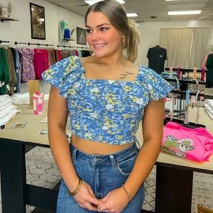 Something Blue Blouse